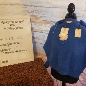 SINCERELY JULES SWEATER/HAIR TIE SET NWT